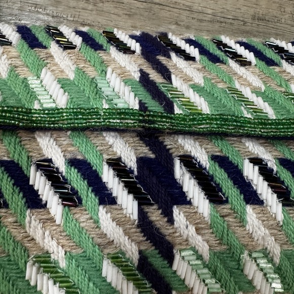 *SOLD** Anthropologie Fiona Beaded Bag: Tile Edition - Picture 4 of 5